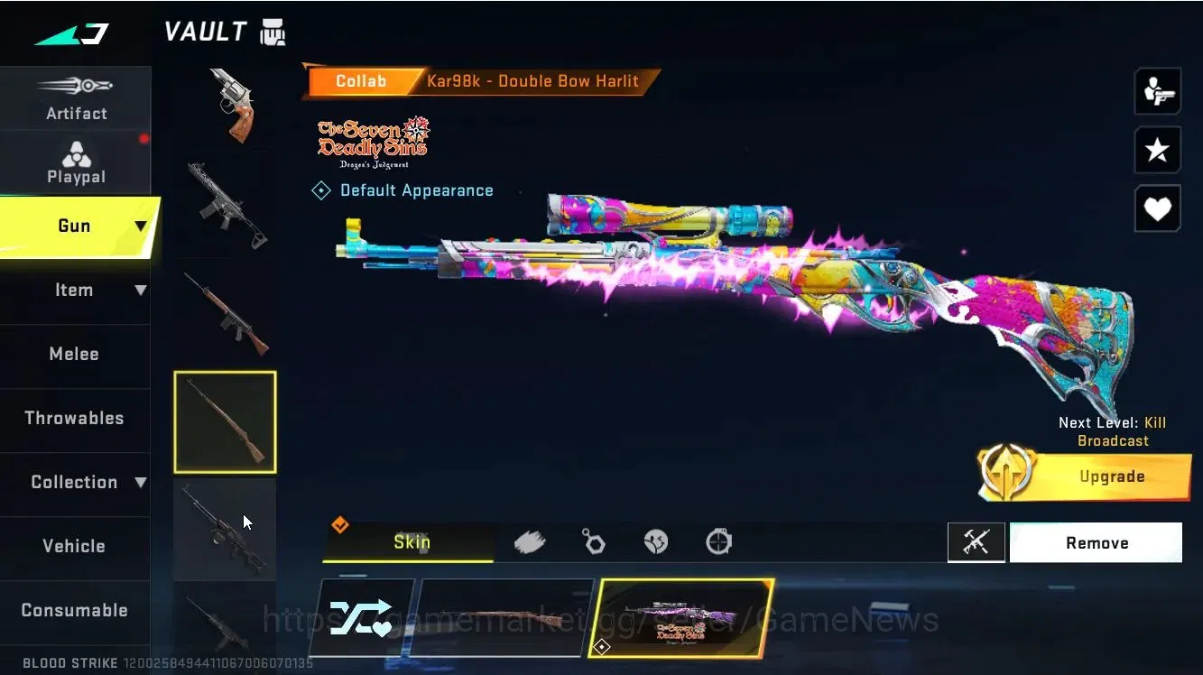 Blood Strike Accounts ASIA|ETERNAL DEagle|Collab TR[JACK,MCX,Etc]+7DS[AK image 16
