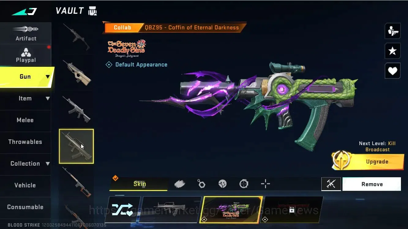 Blood Strike Accounts ASIA|ETERNAL DEagle|Collab TR[JACK,MCX,Etc]+7DS[AK image 18