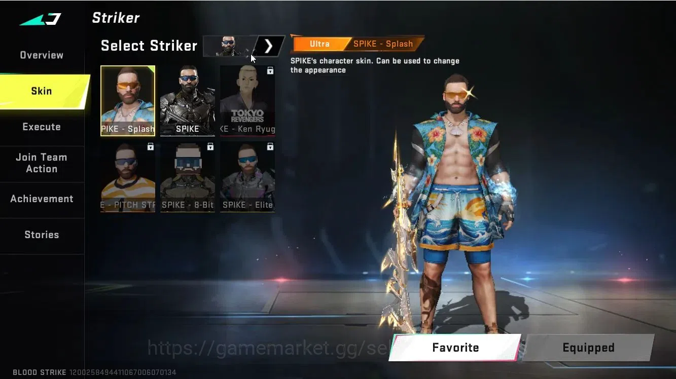 Blood Strike Accounts ASIA|ETERNAL DEagle|Collab TR[JACK,MCX,Etc]+7DS[AK image 6