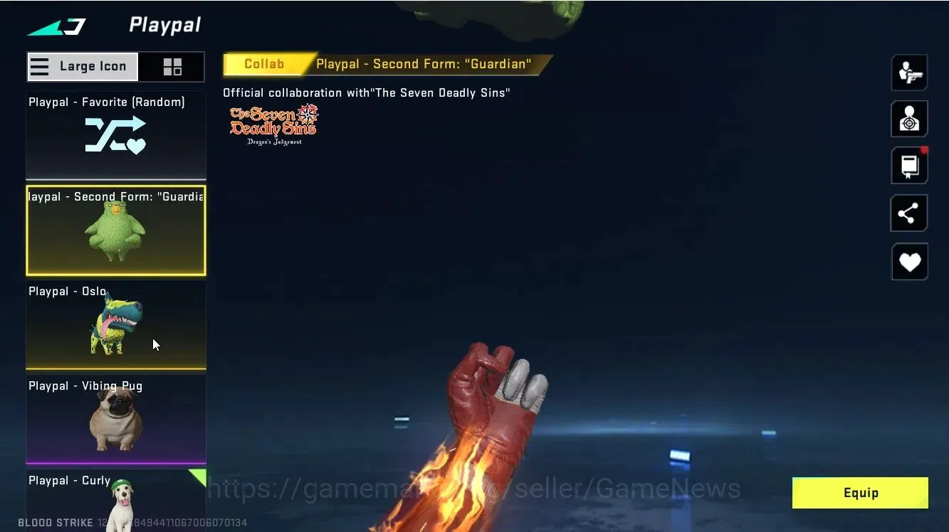 Blood Strike Accounts ASIA|ETERNAL DEagle|Collab TR[JACK,MCX,Etc]+7DS[AK image 7