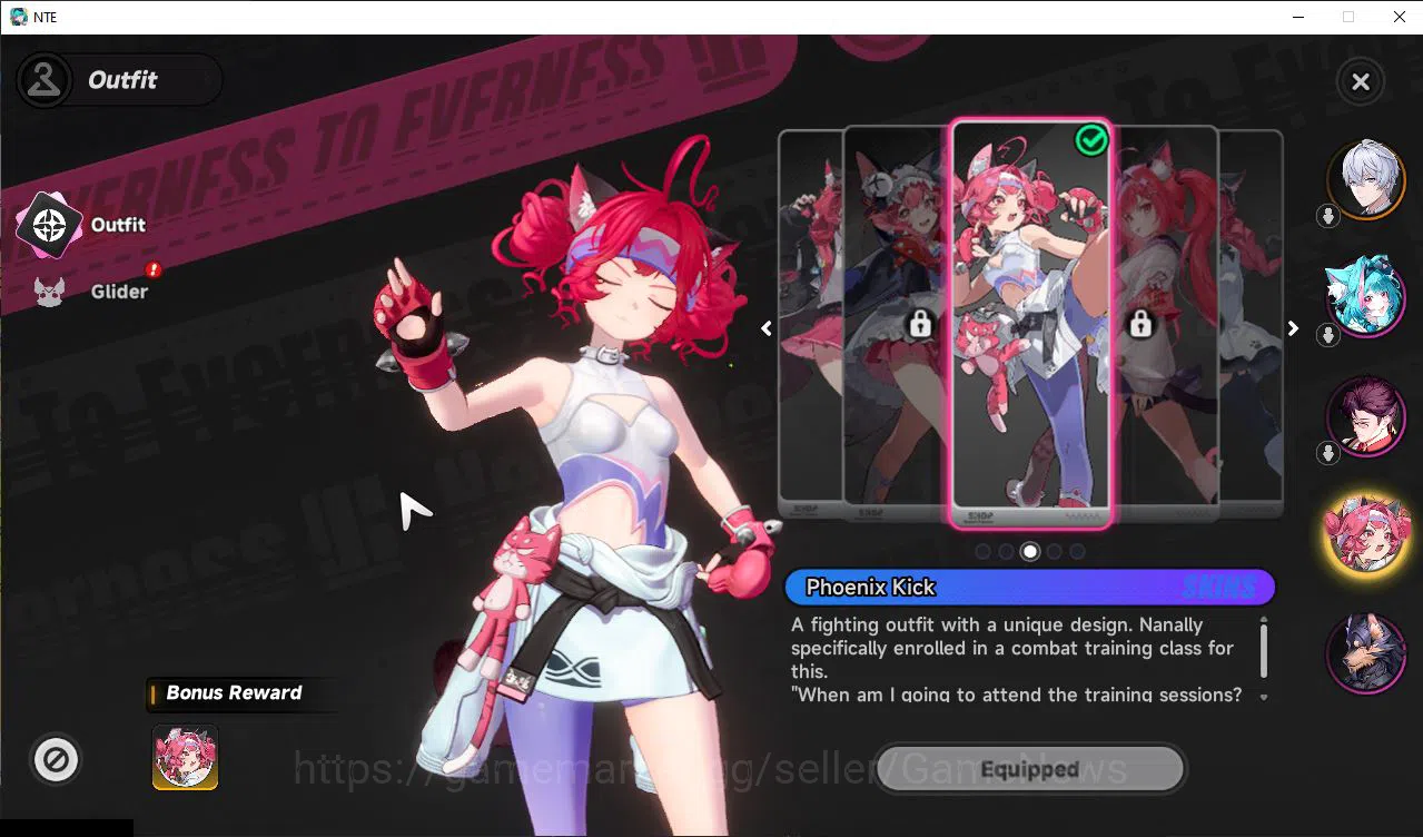 Neverness to Everness Accounts GLOBAL NA|HL 3| 1 SSR Limited Nanally A1+Skin |5 S image 2