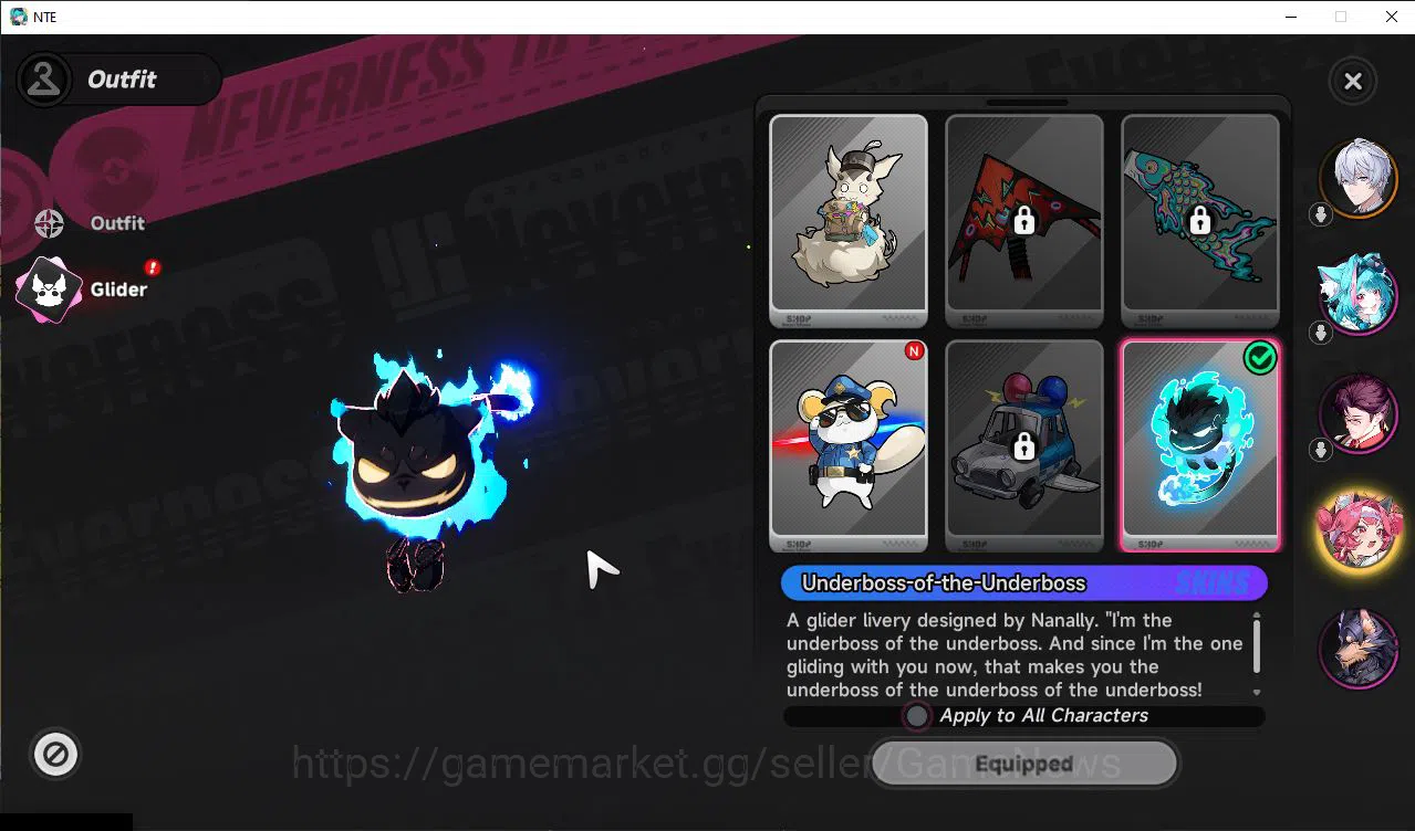 Neverness to Everness Accounts GLOBAL NA|HL 3| 1 SSR Limited Nanally A1+Skin |5 S image 3