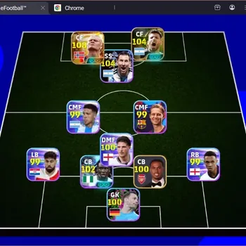 eFootball Accounts Legends & Iconic Players Android|PW 3120|Bigt Haaland,Epic Aguero,Eic Aubameyang,Shwt Bassey,ShwT