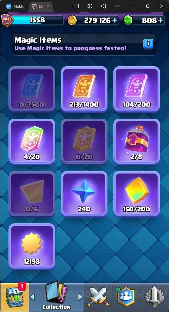 Clash Royale Accounts High-End Global |CL 1558|KTL 15|Trophy 10316|1 MAX|7 CHamp|2 Hero|11 Evo|Arena 25|279 Gold|808 15