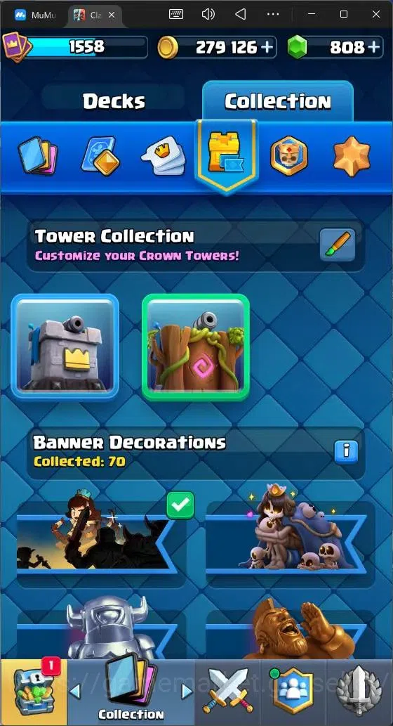Clash Royale Accounts High-End Global |CL 1558|KTL 15|Trophy 10316|1 MAX|7 CHamp|2 Hero|11 Evo|Arena 25|279 Gold|808 17