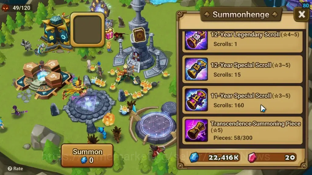 Summoners War: Sky Arena Accounts ASIA|Lv 26|Ready Gacha|15 12-YSC + 160 11-YSC + 3 image 11