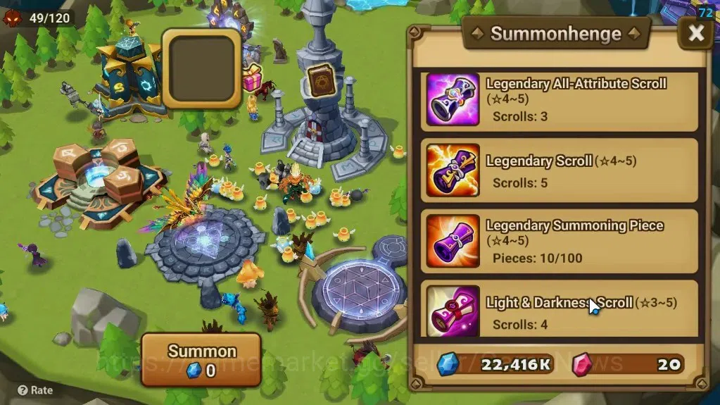 Summoners War: Sky Arena Accounts ASIA|Lv 26|Ready Gacha|15 12-YSC + 160 11-YSC + 3 image 12