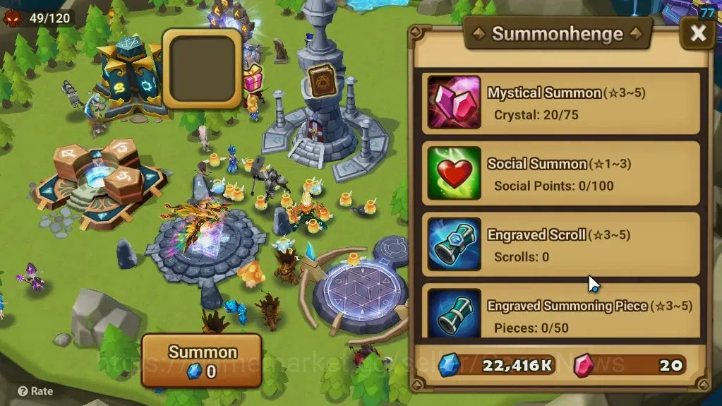 Summoners War: Sky Arena Accounts ASIA|Lv 26|Ready Gacha|15 12-YSC + 160 11-YSC + 3 image 14