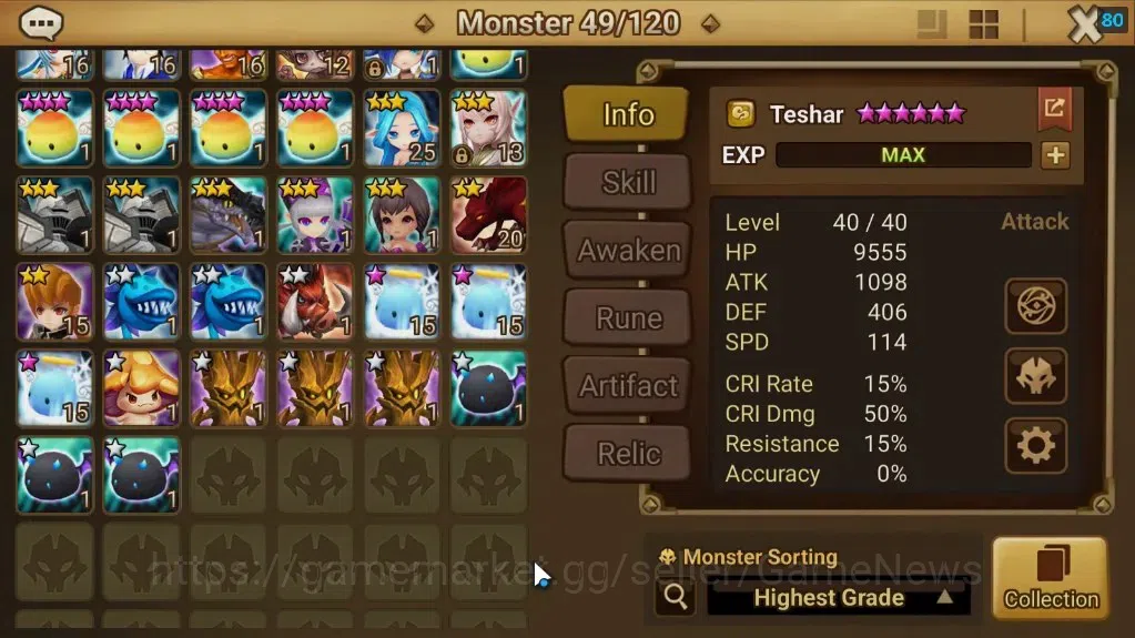 Summoners War: Sky Arena Accounts ASIA|Lv 26|Ready Gacha|15 12-YSC + 160 11-YSC + 3 image 8