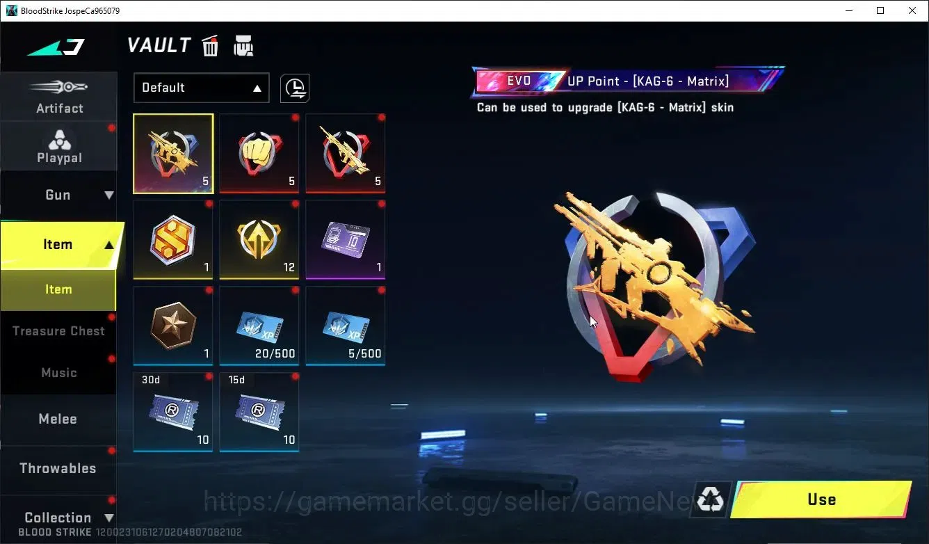 Blood Strike Accounts Others ASIA|Eternal QBZ95-Whisper | L4 | BR Bronze II | 2 Legendary Guns|NetEase|Check SS(BLS5393) 10