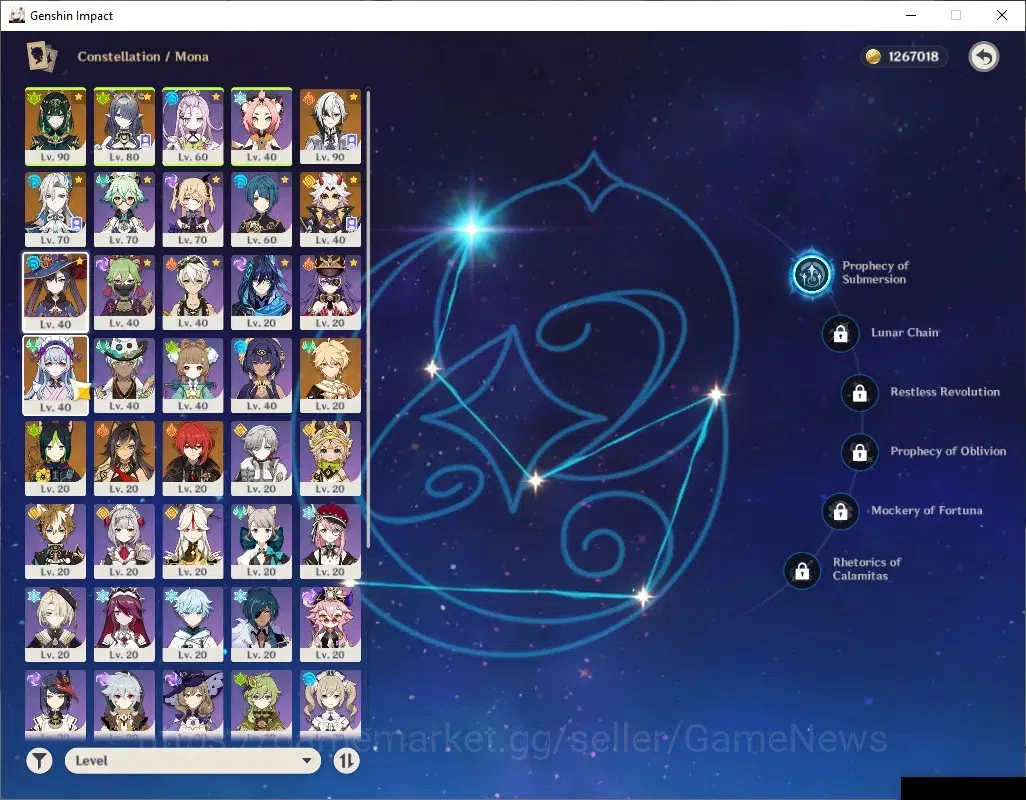 Genshin Impact Accounts ASIA|AR 52|BD Unset|5 Limited+1(*5Wep)|Nefer,Lauma image 10