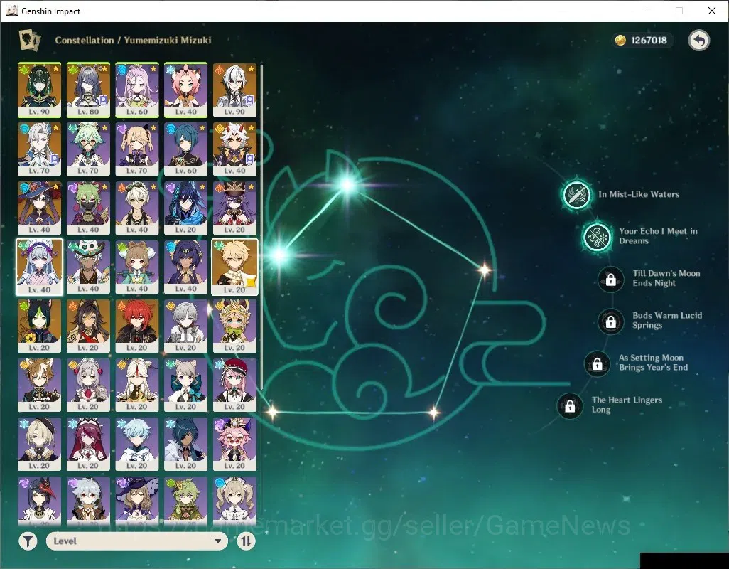 Genshin Impact Accounts ASIA|AR 52|BD Unset|5 Limited+1(*5Wep)|Nefer,Lauma image 11