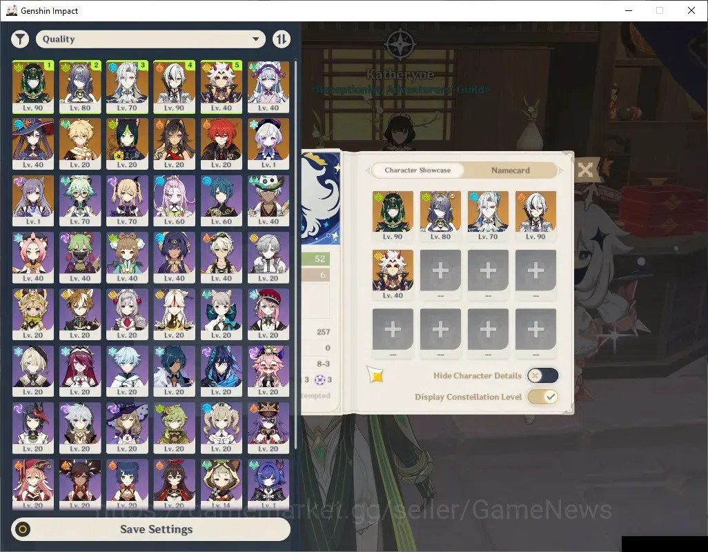 Genshin Impact Accounts ASIA|AR 52|BD Unset|5 Limited+1(*5Wep)|Nefer,Lauma image 2