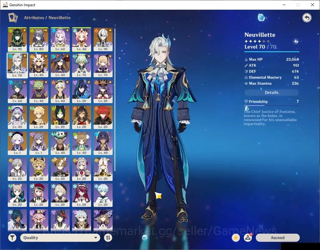 Genshin Impact Accounts ASIA|AR 52|BD Unset|5 Limited+1(*5Wep)|Nefer,Lauma image 8