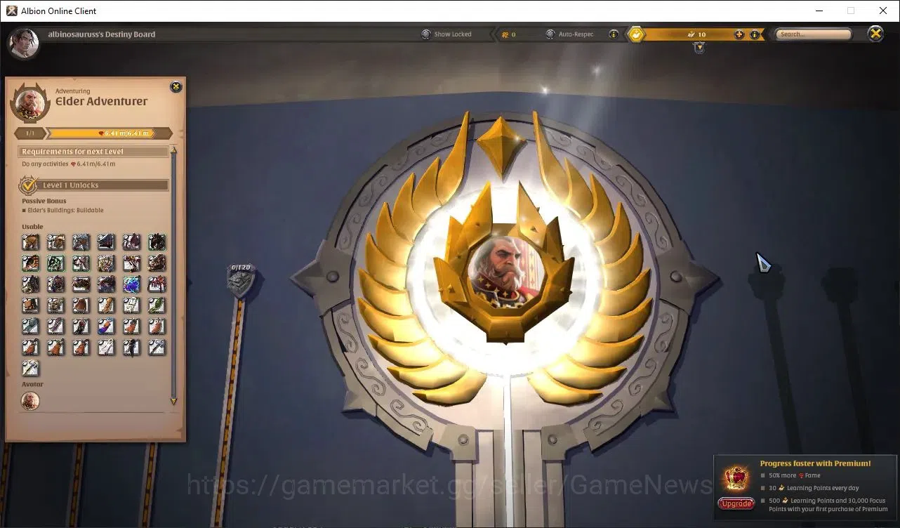 Albion Online Accounts ASIA | 4,26M Total Fame - 8,3M Silver | T8 Ore Min image 10