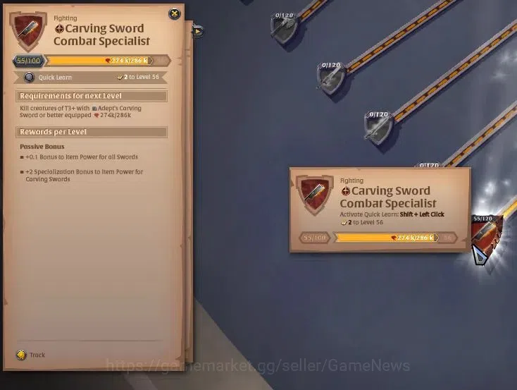 Albion Online Accounts ASIA | 4,26M Total Fame - 8,3M Silver | T8 Ore Min image 7