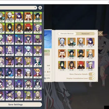 Genshin Impact Accounts Others Asia|AR 56|7 Limited+4(5*Weapon)|Arlecchino,Raiden