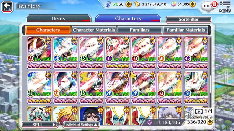 Bleach: Brave Souls Accounts [GLOBAL]51K Orbs|Rukia 10th,Gremmy,Kenpachi,Ichigo image 8