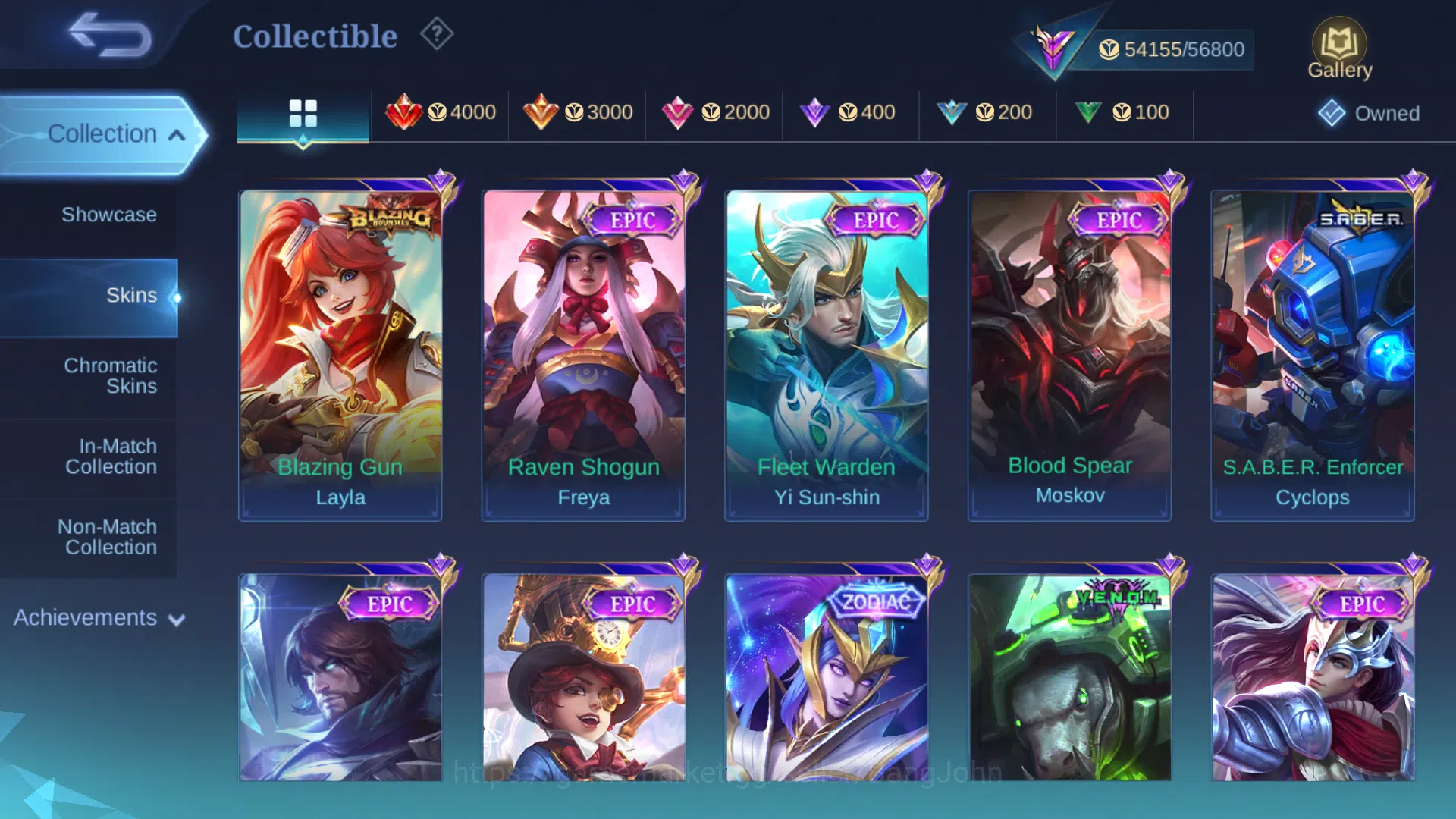 Mobile Legends: Bang Bang Accounts Hero 121 | Skin 233 | Prime Claude | Luckybox Este image 11