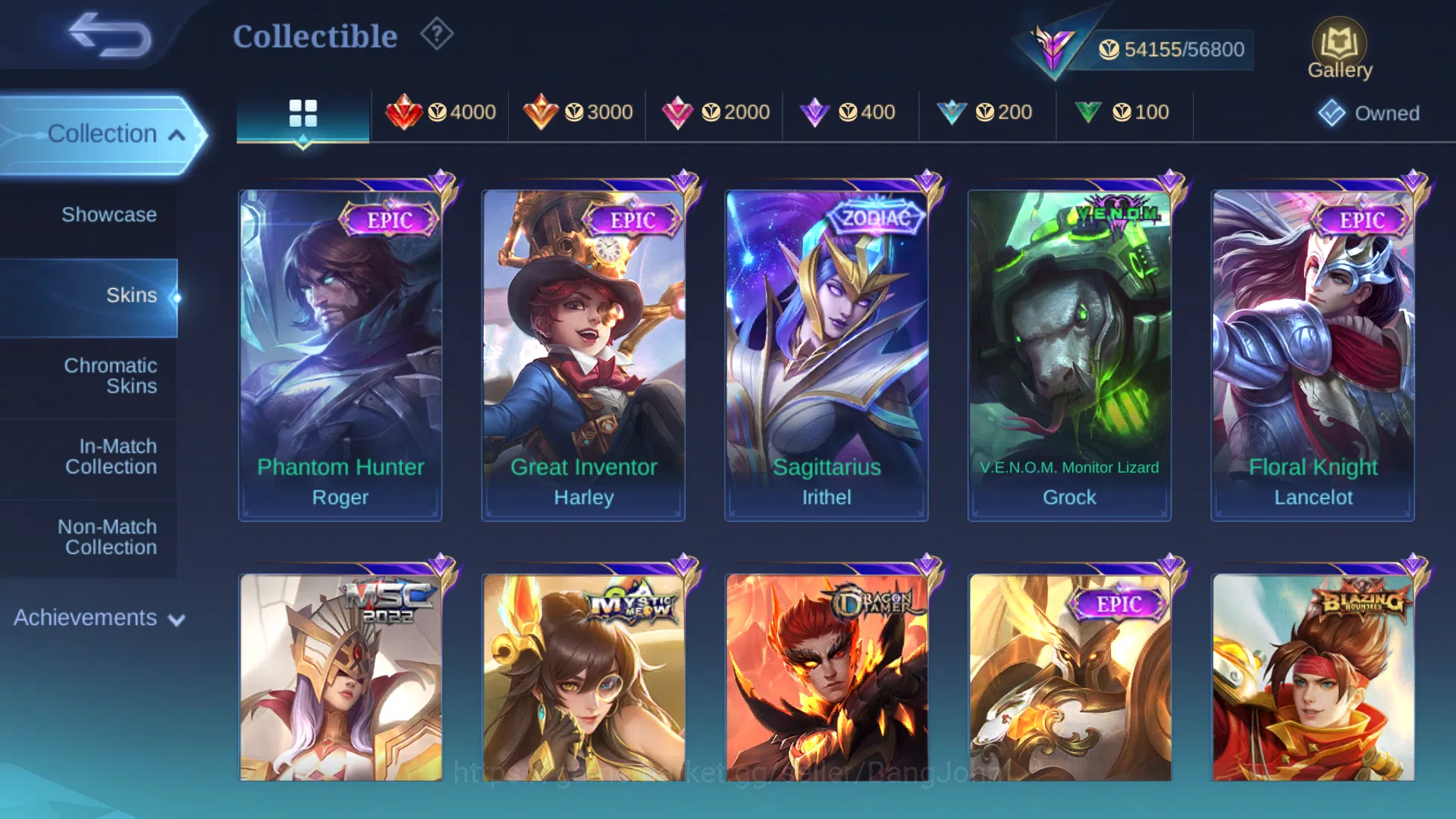 Mobile Legends: Bang Bang Accounts Hero 121 | Skin 233 | Prime Claude | Luckybox Este image 12