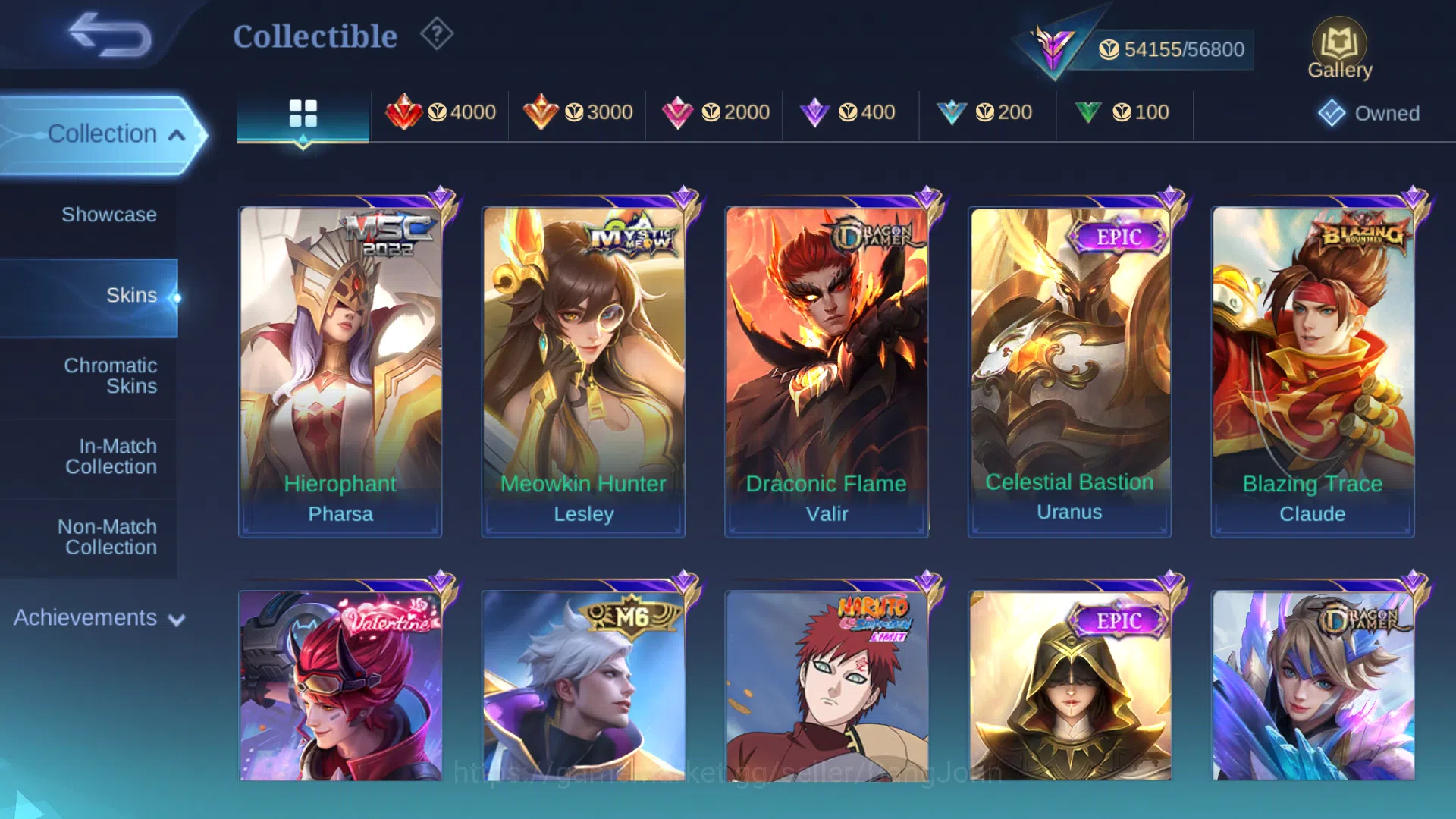 Mobile Legends: Bang Bang Accounts Hero 121 | Skin 233 | Prime Claude | Luckybox Este image 13