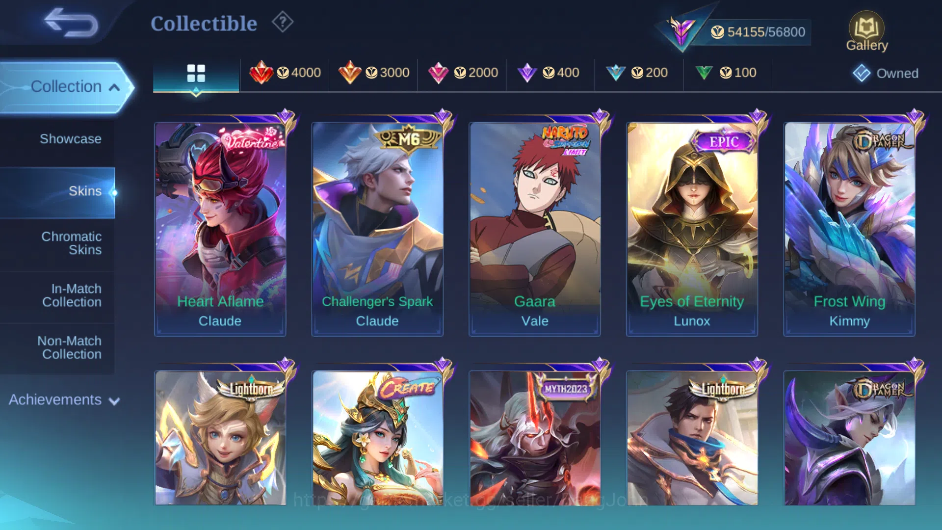 Mobile Legends: Bang Bang Accounts Hero 121 | Skin 233 | Prime Claude | Luckybox Este image 14
