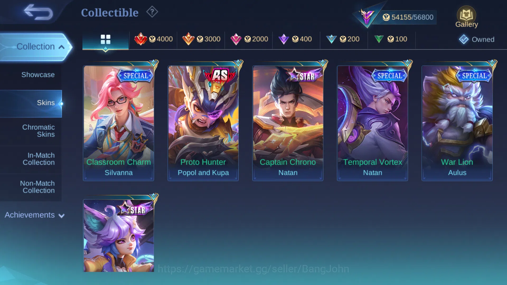 Mobile Legends: Bang Bang Accounts Hero 121 | Skin 233 | Prime Claude | Luckybox Este image 17