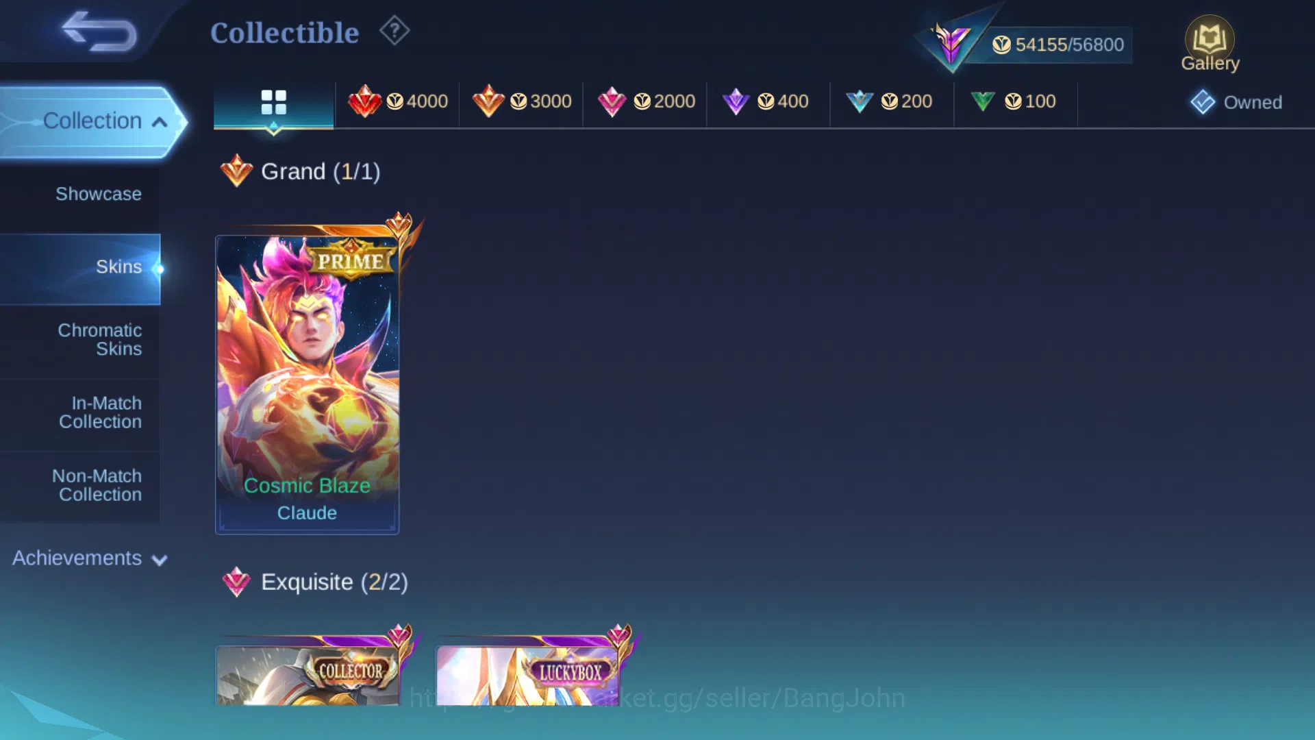 Mobile Legends: Bang Bang Accounts Hero 121 | Skin 233 | Prime Claude | Luckybox Este image 8