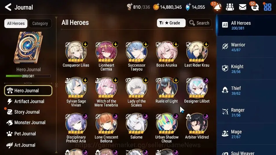 Epic Seven Accounts GLOBAL Unverif|New Era|19 ML(SN Yulha,Rhinna&Lucie image 6