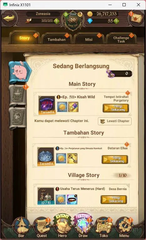 The Seven Deadly Sins: Grand Cross Accounts ASIA | 3.9M CC | 1LR Elizabeth|  UR Salos, Merlin  image 3