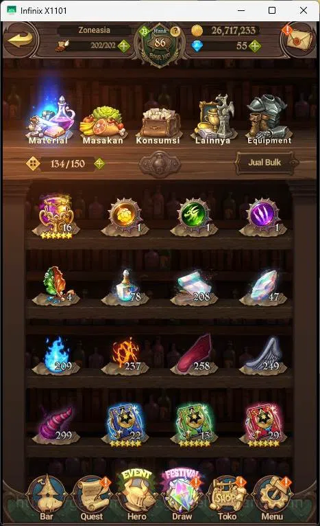 The Seven Deadly Sins: Grand Cross Accounts ASIA | 3.9M CC | 1LR Elizabeth|  UR Salos, Merlin  image 4