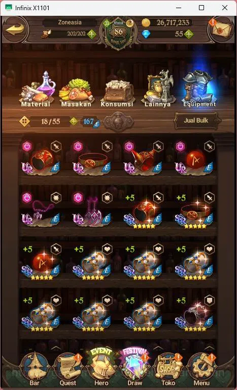 The Seven Deadly Sins: Grand Cross Accounts ASIA | 3.9M CC | 1LR Elizabeth|  UR Salos, Merlin  image 8