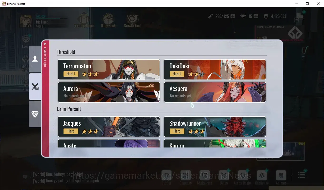 Etheria: Restart Accounts GLOBAL-S25|Lv25|11 SSR[Lian,Yeli,Plume,Kloss,Lingl image 8