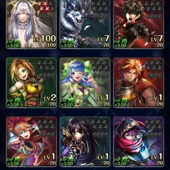 Last Cloudia Mid‑Game GLOBAL|Rank 7|Collab Brave Frontier (Fire God Varg image 1