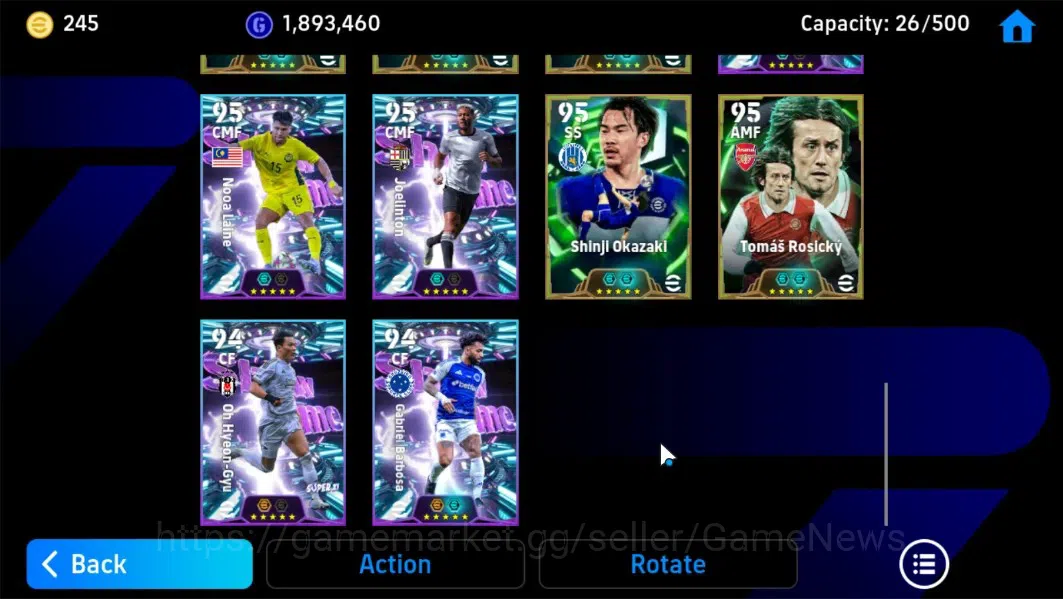 eFootball Accounts Android|BigTime Declan Rice,Epic Cafu,Steven Gerra image 10