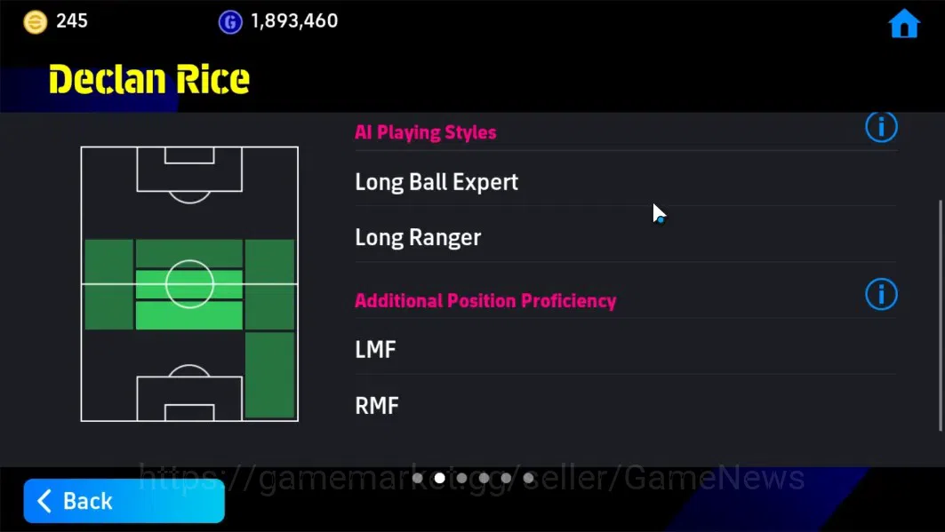 eFootball Accounts Android|BigTime Declan Rice,Epic Cafu,Steven Gerra image 12