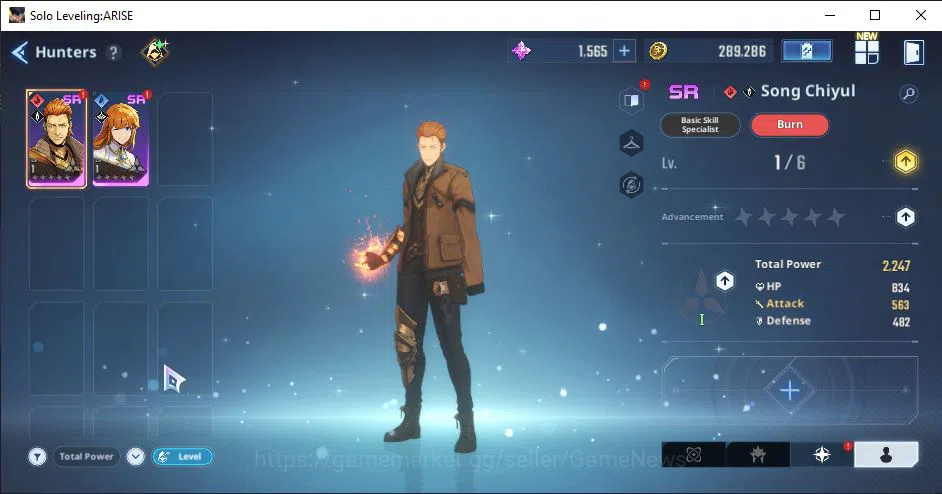 Solo Leveling: ARISE Accounts Starter 49K EssenceStone | 13 SSR Char + 4 SSR Weapon and many Resources etc | Log Netmarble 4