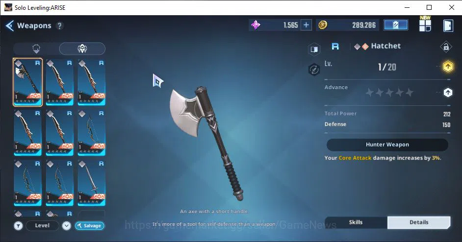 Solo Leveling: ARISE Accounts Starter 49K EssenceStone | 13 SSR Char + 4 SSR Weapon and many Resources etc | Log Netmarble 5