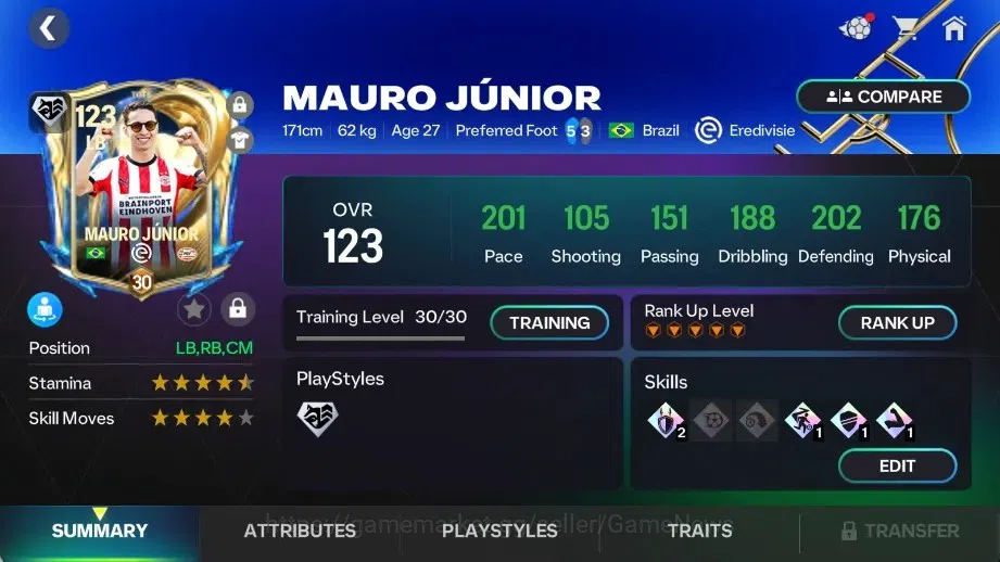 EA SPORTS FC Mobile Accounts 125 OVR/61B Value|Starting 11 META Full EVO (Mbapp image 11