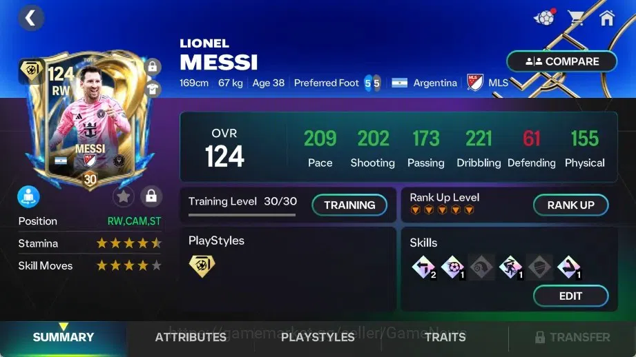 EA SPORTS FC Mobile Accounts 125 OVR/61B Value|Starting 11 META Full EVO (Mbapp image 6