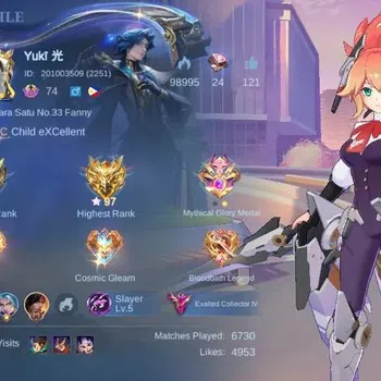 Mobile Legends: Bang Bang Collector Global|Hero 129|Skin 307|Exalted|Legend Gusion|CC  image 1
