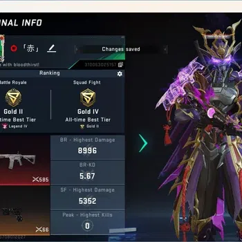 Blood Strike Accounts Others ASIA | 1 Eternal Striker: ZERO-Odashadow | 4 7DS Guns | 3 Ultra Guns | 3 Ultra Strikers | Check
