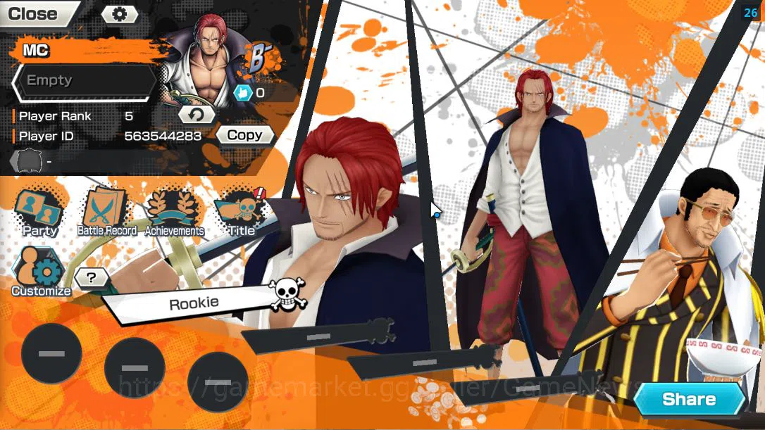 One Piece Bounty Rush Accounts Global|Android Only|4 EX |Film Red Shanks,Devine S image 11
