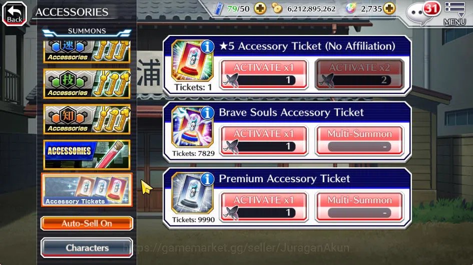 Bleach: Brave Souls Accounts Mid-Tier [GBL]BP 365K+2K Orbs|Fresh Story|Halibel Cacao,Nelliel Orient,Kon NY,Ichigo 16