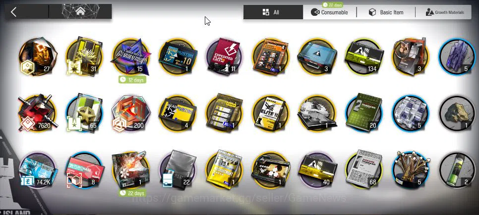 Arknights Accounts Lv 2 | 26 Operator | 7k+ Orundum | 1 Limited | [Si image 4