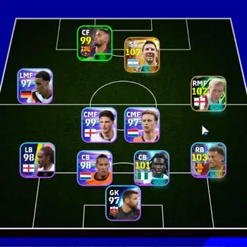 eFootball Accounts High-End Android|Power 3034|Big Time Lionel Messi|Epic Paul Scholes,Aubameyang|Show Time Wesley,Calvin