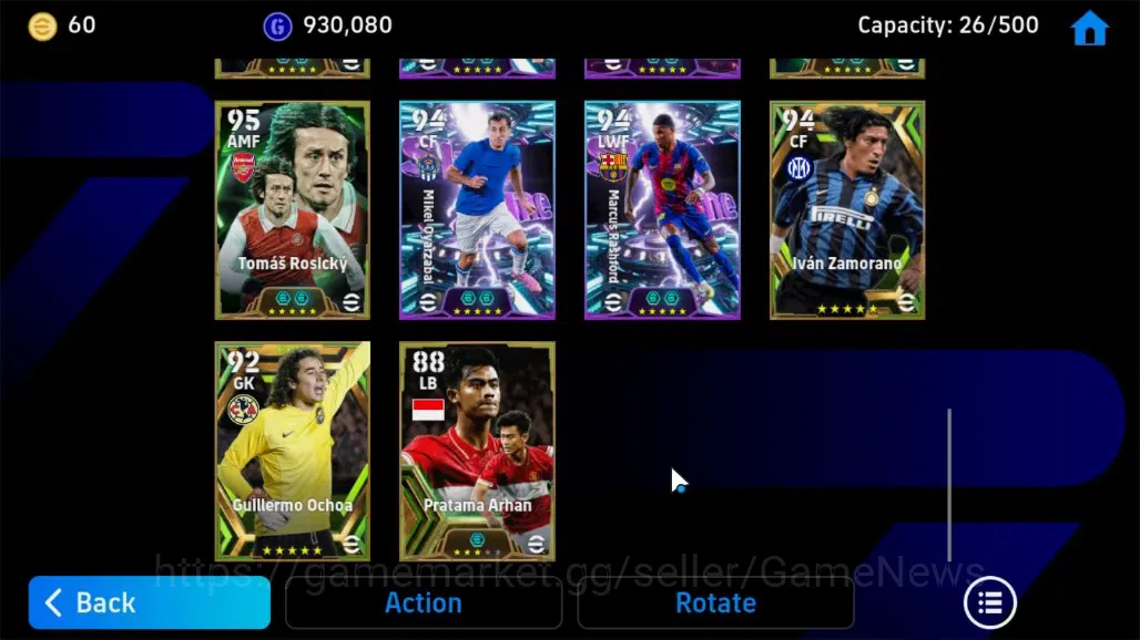 eFootball Accounts Android|Epic Edmilson,Raul,Guti,Rivaldo,Show time image 10