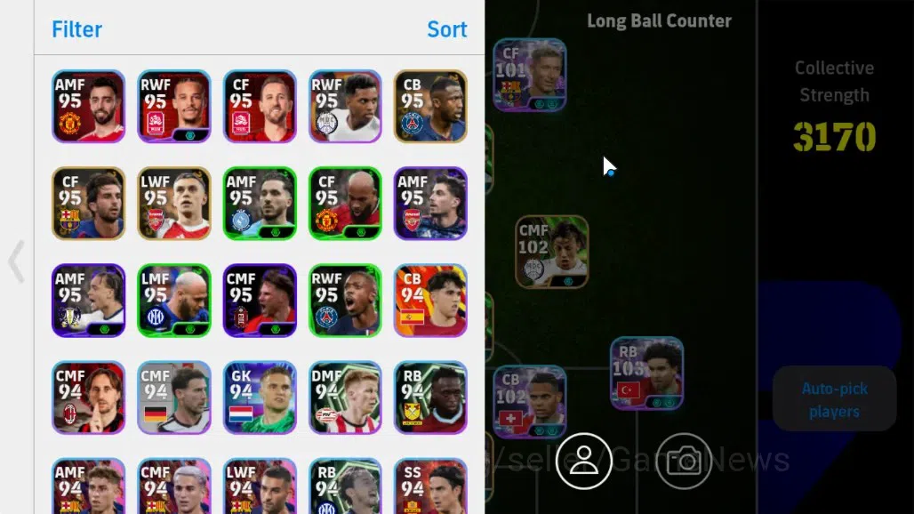 eFootball Accounts Android|Epic Edmilson,Raul,Guti,Rivaldo,Show time image 3