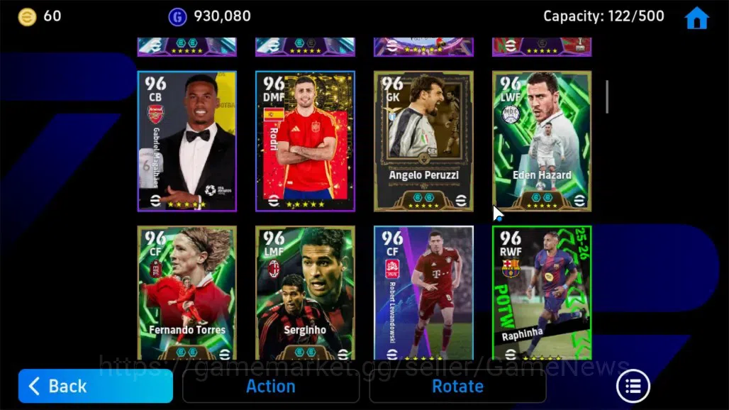 eFootball Accounts Android|Epic Edmilson,Raul,Guti,Rivaldo,Show time image 7