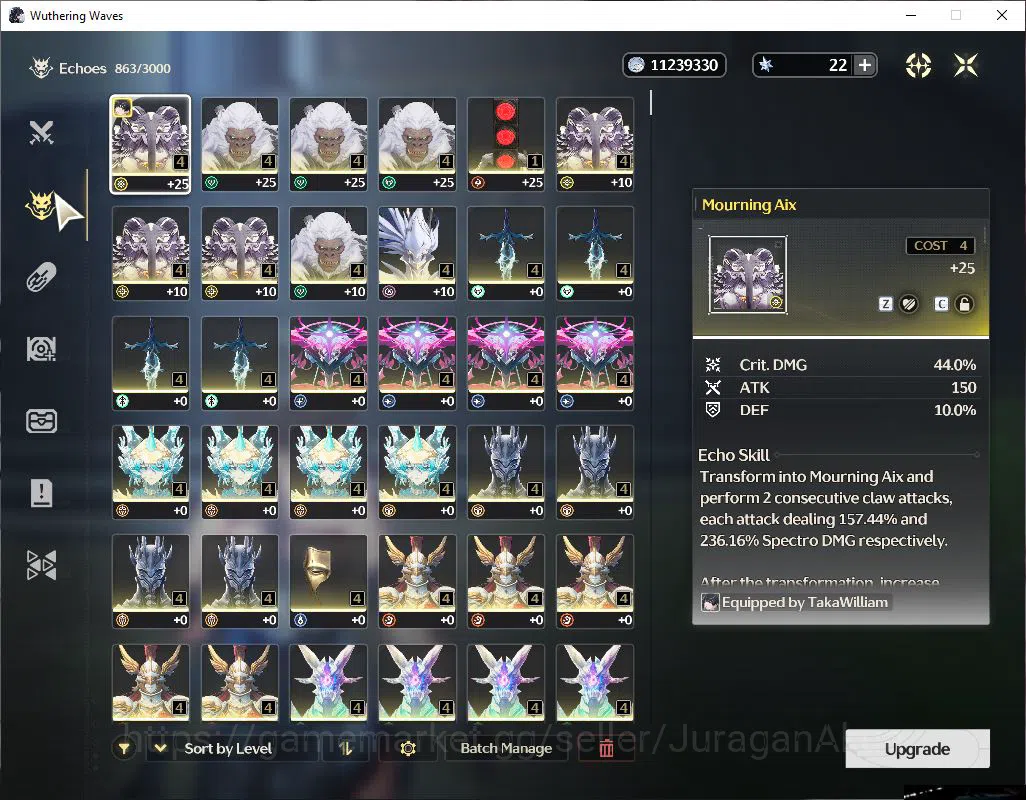Wuthering Waves Accounts NA|UL 45|2 Limited|[Mornye RC1,Augusta]+Sign|DB Lv image 7